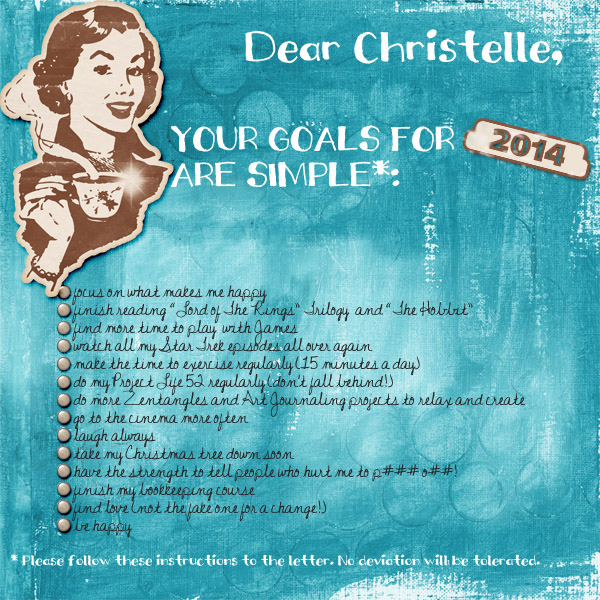 14 Goals for 2014