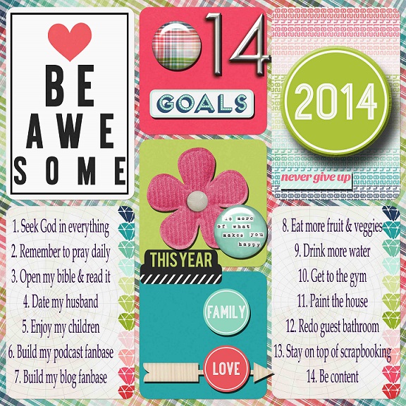 14 Goals for 2014