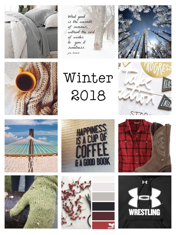 1801 Winter Mood Board