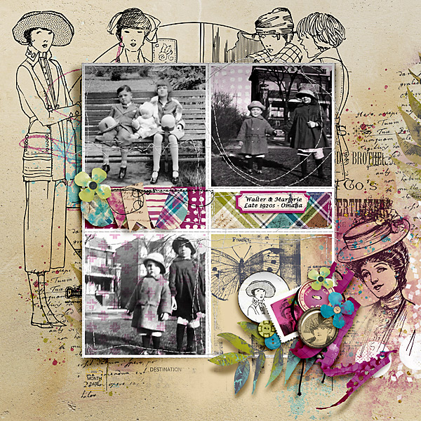 1920-Hats-Marjorie-and-Walter