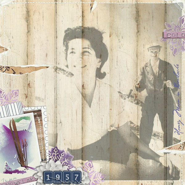 1957:Honey Moon in Bariloche.