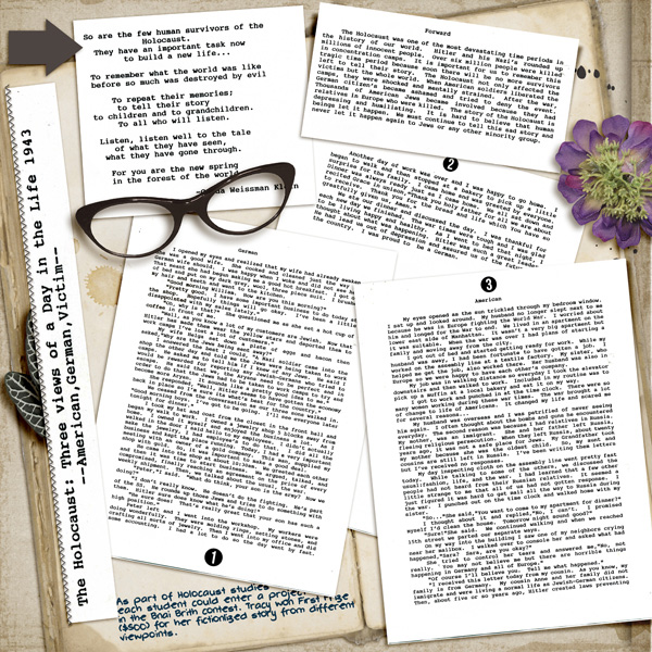 1993 holocaust award winning essay