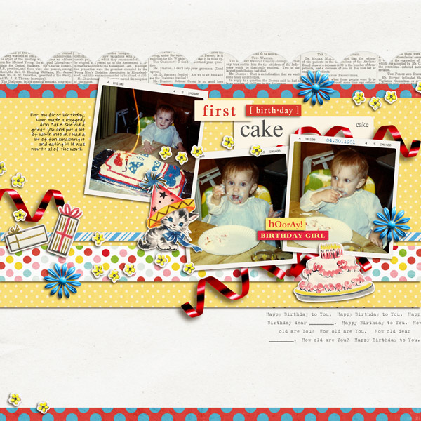 1st Birthday Cake