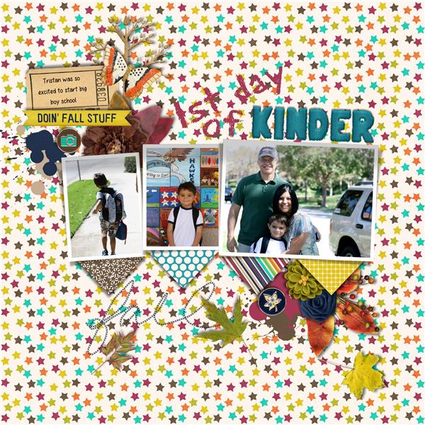 1st Day Of Kinder!
