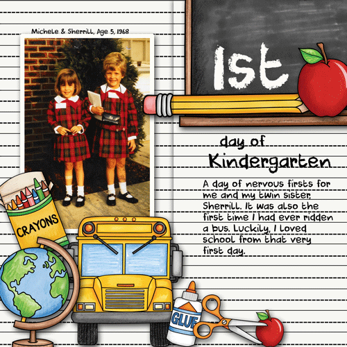 1st day of Kindergarten