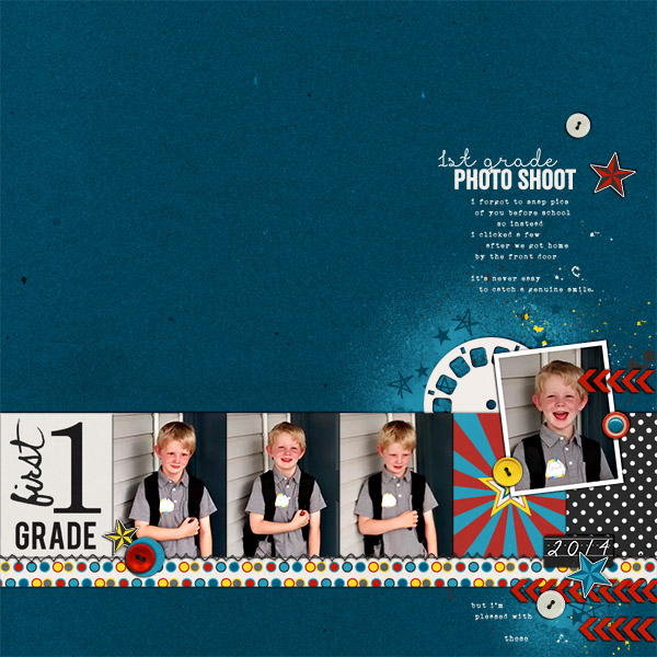 1st grade photo shoot
