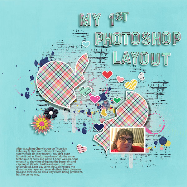 1st Photoshop Layout