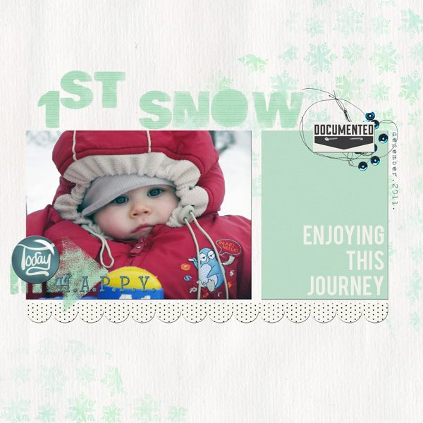 1st snow