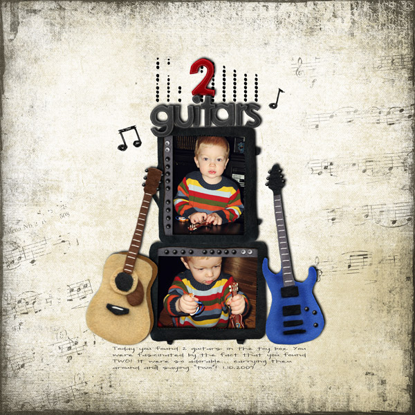 2 guitars