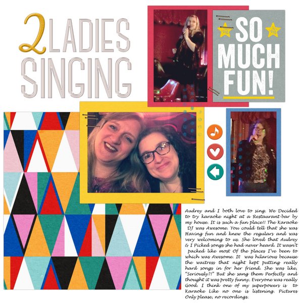 2 Ladies Singing Speed Scrap