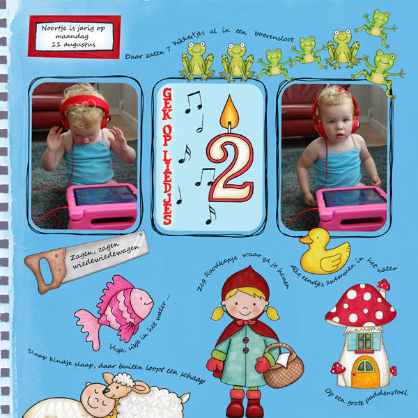 2 years old, loving songs!