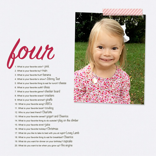 20 Questions - Age 4