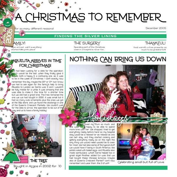 2005Newsletter {A Christmas to Remember} Left