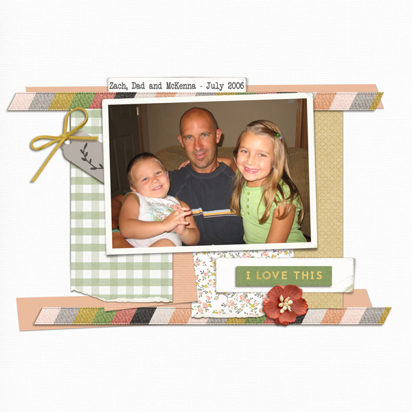 2006-07 Sunkissed Family - Sloooowww Scrap Challenge