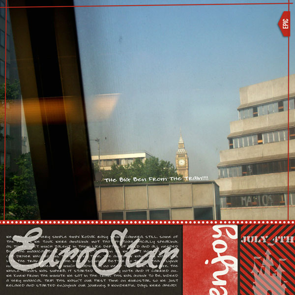 2006: Euro Disney- Eurostar-