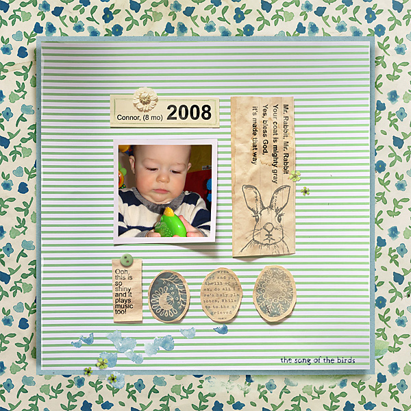 2008 Easter -the Song Of Birds -Connor