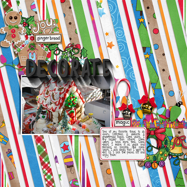 2010 Dec Gingerbread House