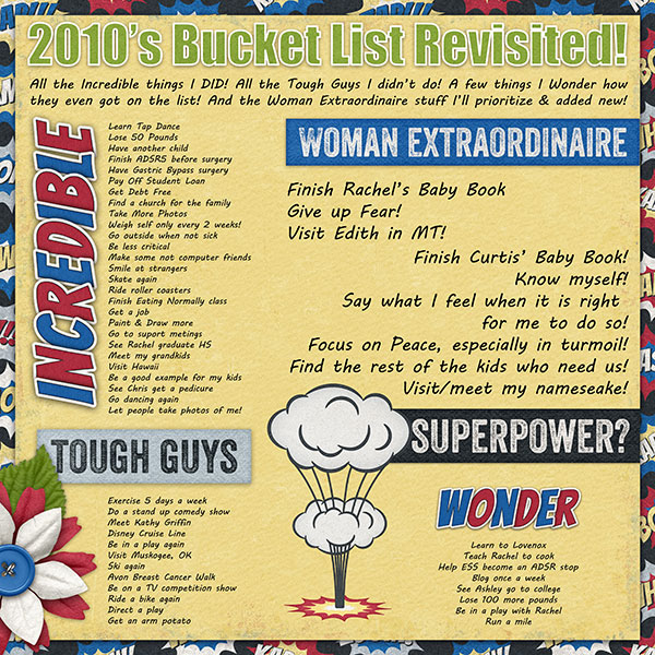 2010's Bucket List Revisited!