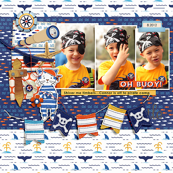 2012 Oh Buoy Connor Goes To Pirate Camp
