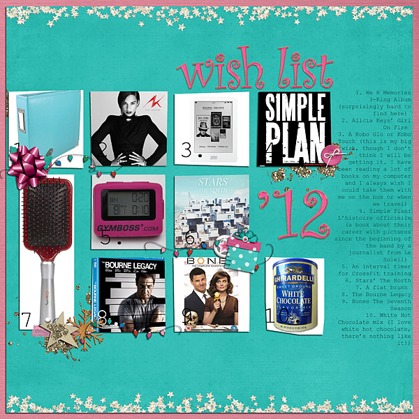 2012 Wish List