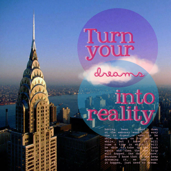 2013: Dreams