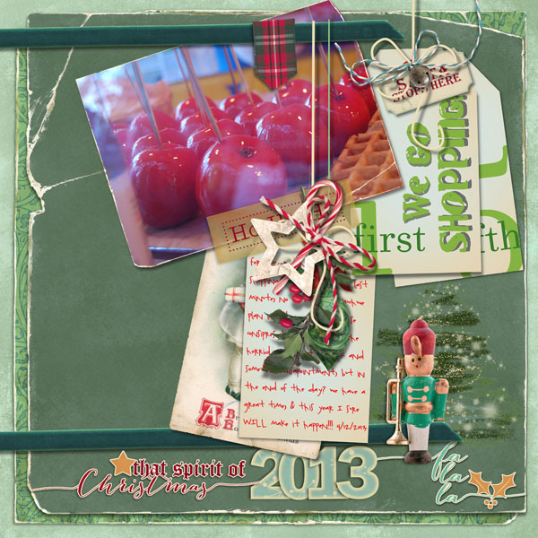 2013: First: We Go Shopping