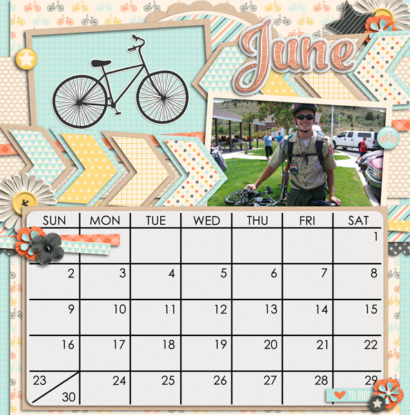 2013 June Calendar