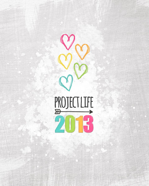 2013 project life cover - front