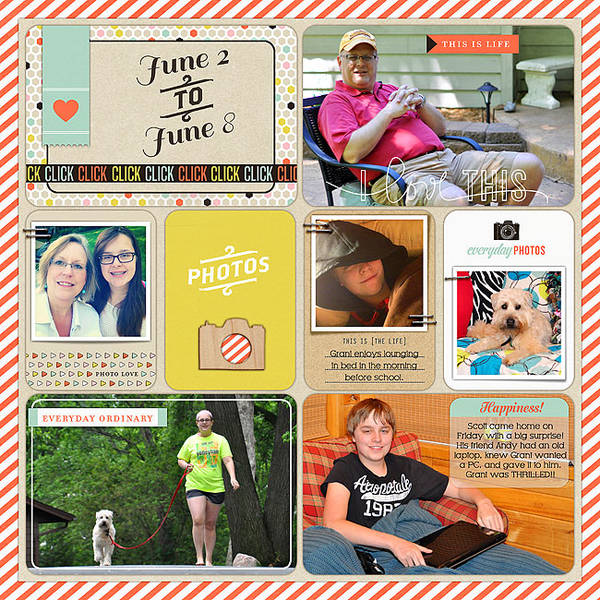 2013 Project Life Week 23 - LEFT
