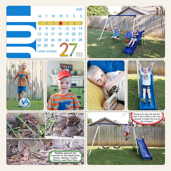 2013 Project Life | Week 27
