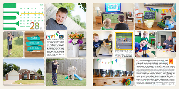 2013 Project Life | Week 28