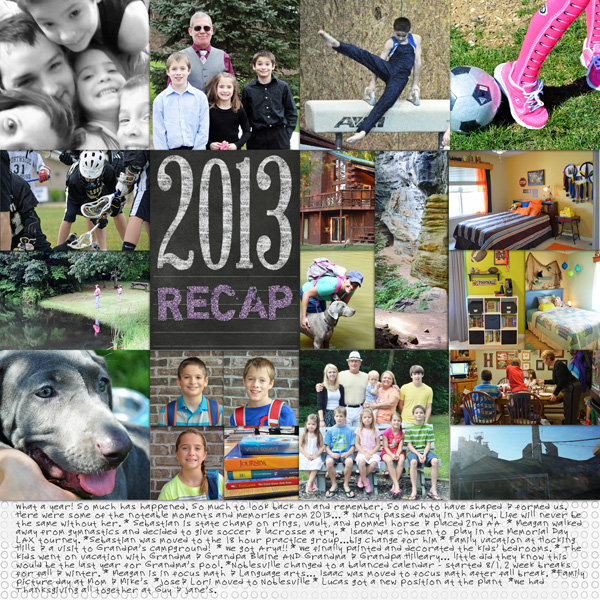 2013 recap