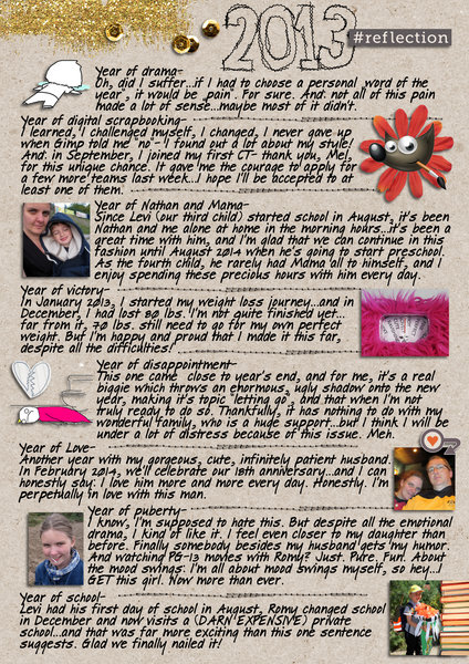 2013 Reflection (January Journaling Challenge)