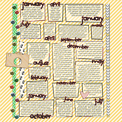 2013 Year in Review Journaling