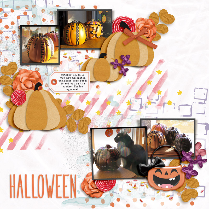 20131028 decorated pumpkins