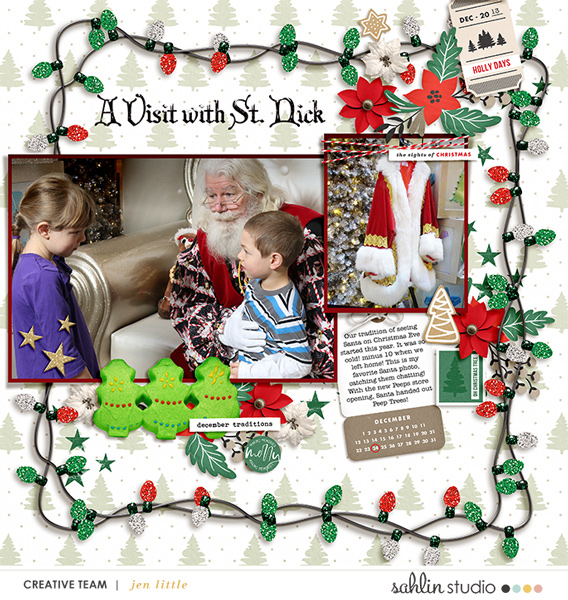 20131224 A Visit with St Nick