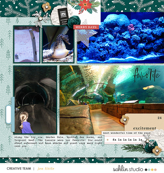 20131224 Christmas at Sea Life