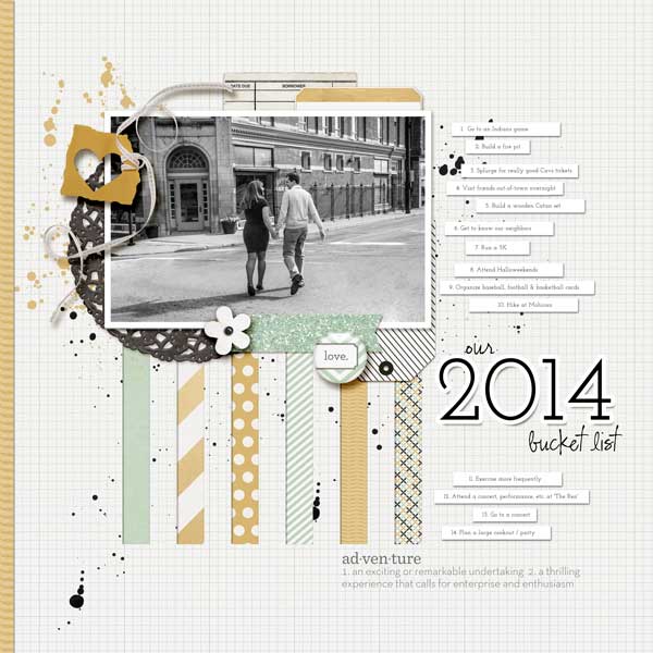 2014 Bucket List
