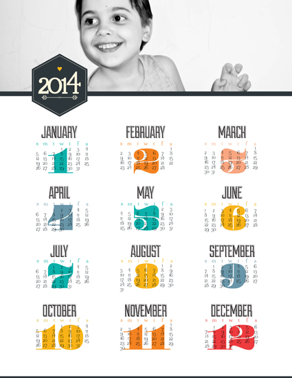 2014 calendar
