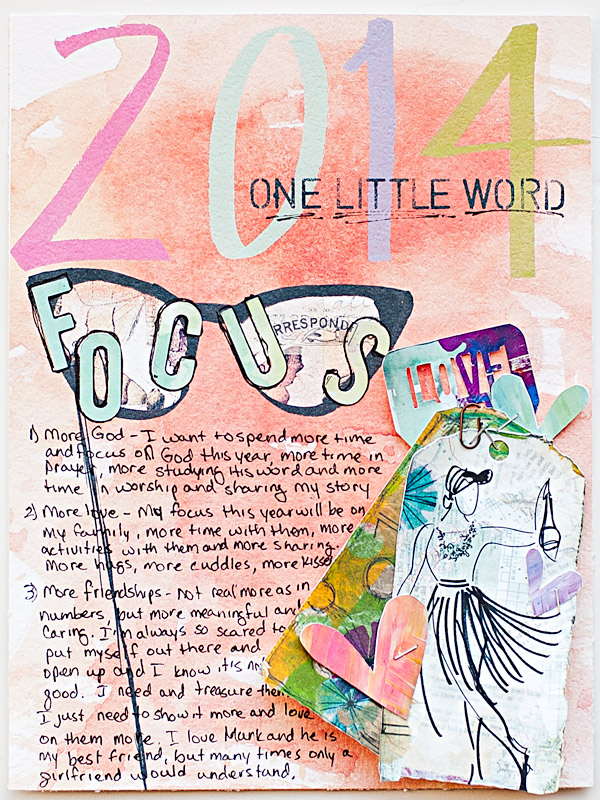2014 One Little Word insert