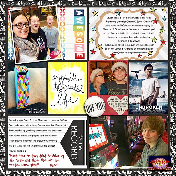 2014 Project Life | Week 52 (Right Side)