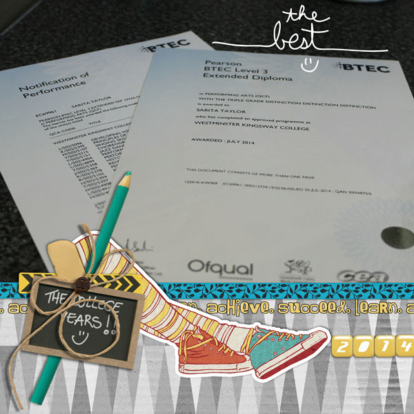 2014: The Very Best!!! {College Graduation Grades}