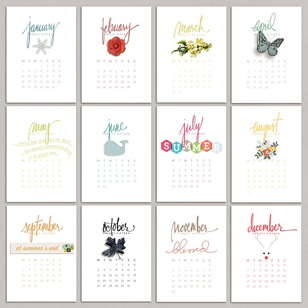 2015 Calendar