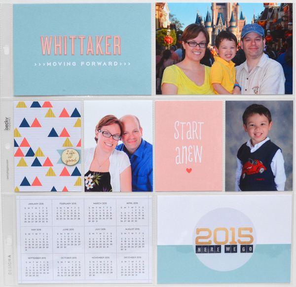 2015 Project Life Title Page