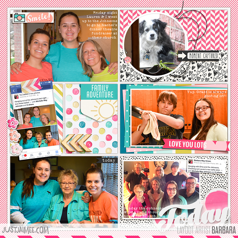 2015 Project Life Week 17 Right Side
