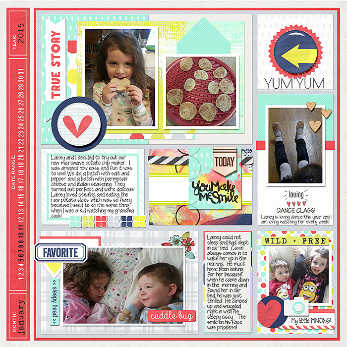 2015 Project Life Week 2 Left