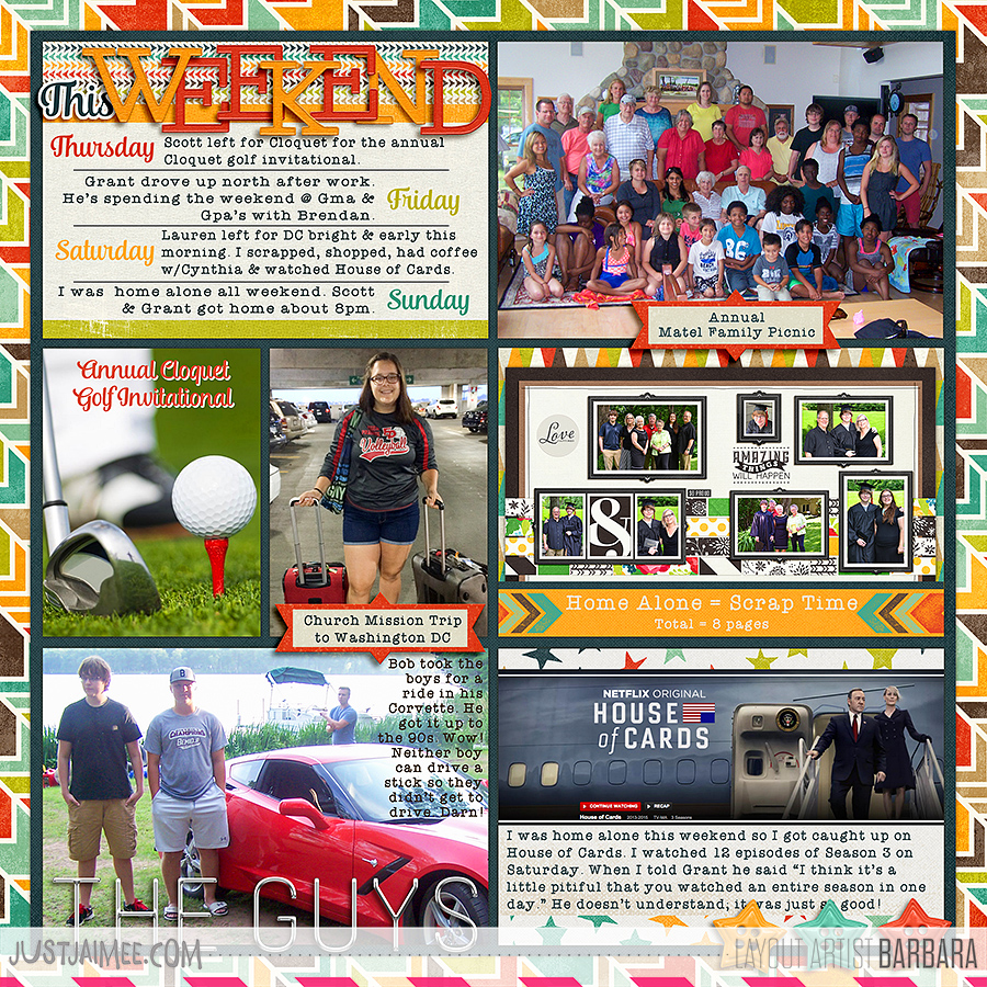 2015 Project Life Week 28