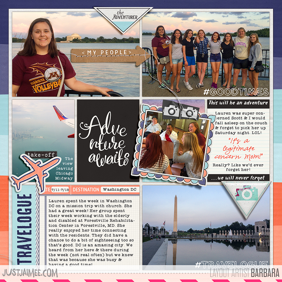 2015 Project Life Week 29 - Right Side