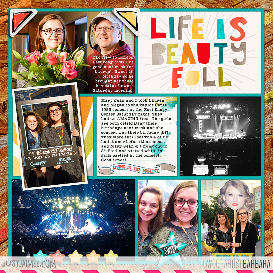 2015 Project Life: Week 37 Right Side