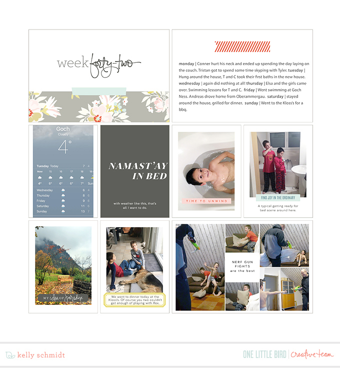 2015 Project Life week 42